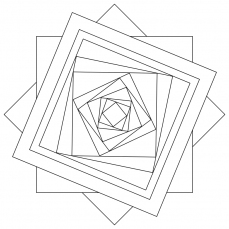 Mandala-Ausmalbild Nr. 112